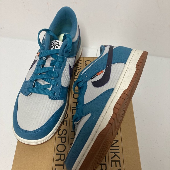 Nike dunk low rift blue gradeschool/ womens athletic shoes - Picture 12 of 12